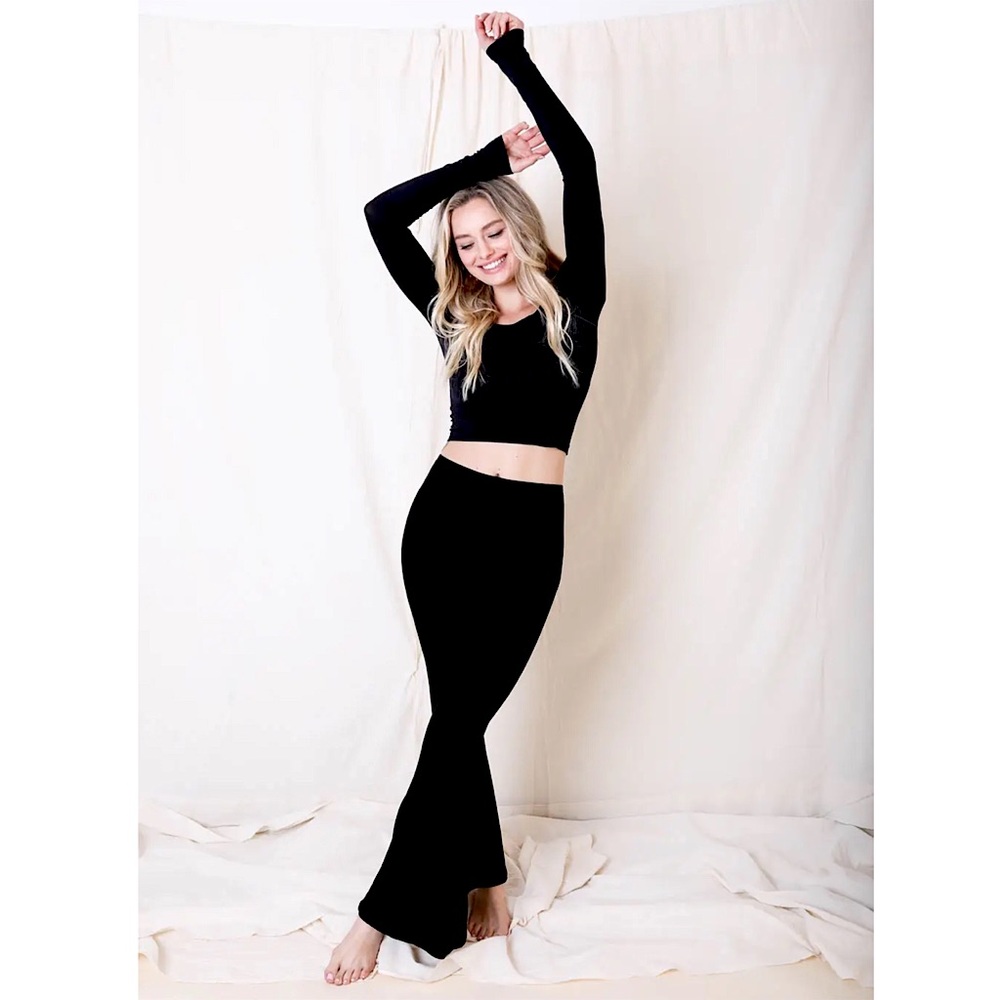 Basic Black Bell Bottoms